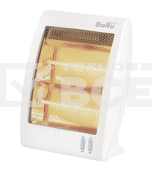 Обогреватель инфракрасный Ballu BHH/M-09M белый, кварцевый, 800 Вт, 14 м2