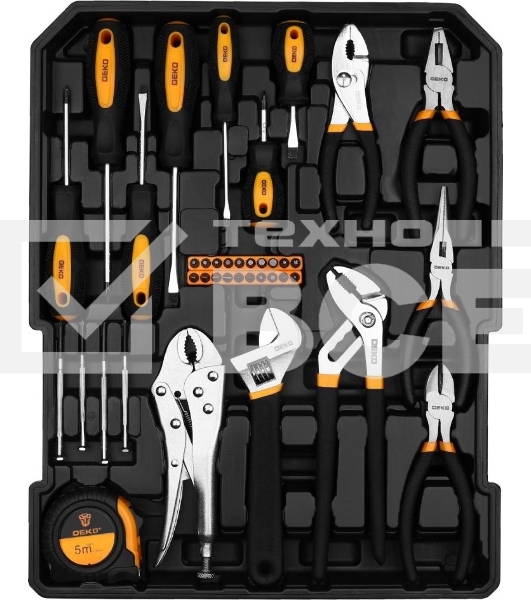 Набор инструментов DEKO DKMT187-1 (187 предметов) 083-2008