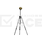 Лазерный уровень мультипризменный Denzel DLV-360-3T, 30 м, зеленый луч, Li-Ion 2,4 Aч, штатив, фото8