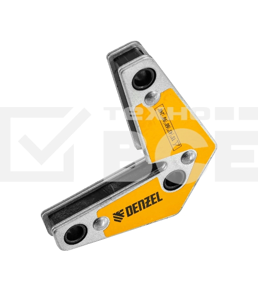 Фиксатор магнитный Denzel для сварочных работ усилие 20 LB, 30х45х60х75х90х135 град.