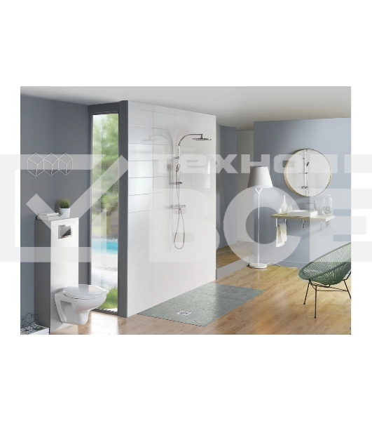 Трап точечный WIRQUIN Venisio Compact с решеткой 115*115