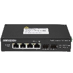 Коммутатор Hikvision DS-3T0506HP-E/HS, 4×1 Гбит/с PoE+ + 2×1 Гбит/с SFP, неуправляемый, фото2