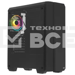 Компьютерный корпус MidiTower Aerocool / Formula GENESIS-G-BK-v2 (ATX, USB3x2, USB2x2, ARGB fan x1, без БП) (4711099473892)