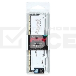 Оперативная память Kingston Fury Beast RGb, DDR5, 32Gb (1x32 Gb), 6000 MHz, CL30, радиатор, RGb, белый, фото2