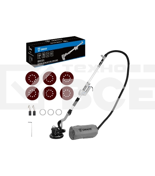 Эксцентриковая шлифмашина Deko DKWS1200, 1200Вт, 225мм, 085-1061