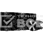 Система жидкостного охлаждения ID-Cooling FX240 PRO черный 120мм алюминий+медь 1800rpm 35.2db 4-pin 300W, фото 1