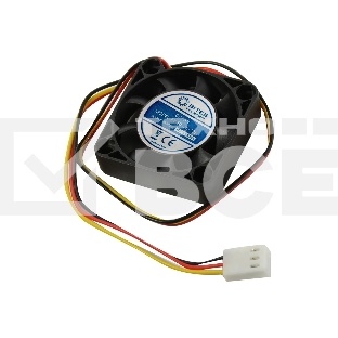 Вентилятор для корпуса 5bites FB4010S-12L3 черный, 40 x 40 мм, 5000 об/мин, 22 дБ, 3 pin