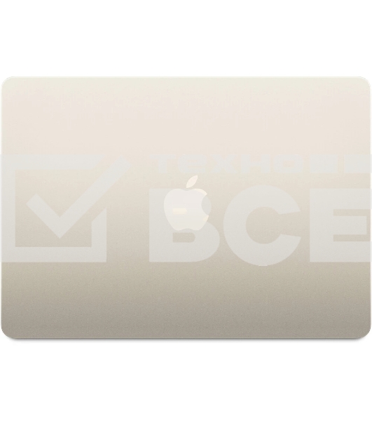 Ноутбук Apple Macbook Air 13 M3/8C CPU/10C GPU/16GB/512GB/KB-US/Ru/Starlight (MXCU3)