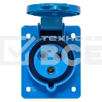 Розетка стационарная внутренняя EKF 423 ps-423-32-220 32А 220В 2P+E IP44, фото4