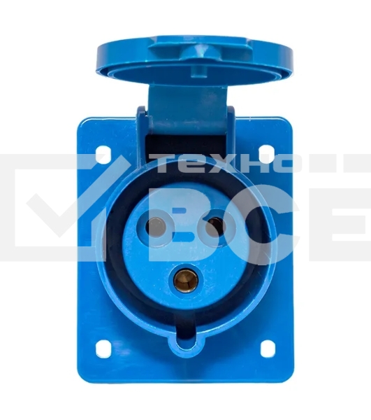 Розетка стационарная внутренняя EKF 423 ps-423-32-220 32А 220В 2P+E IP44