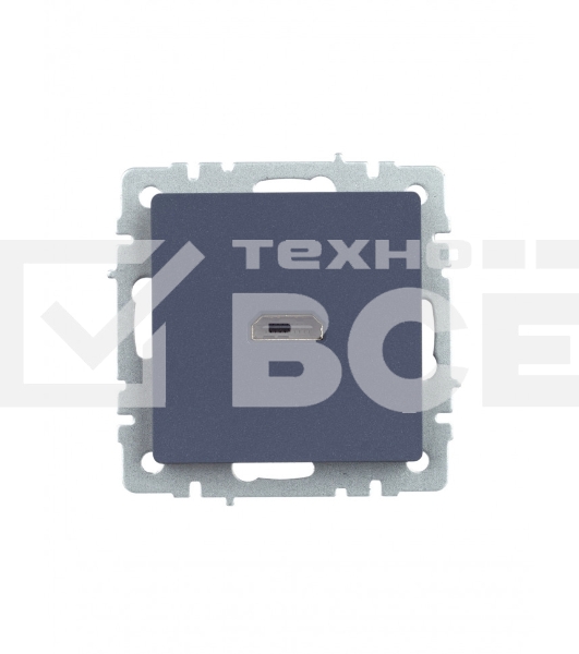 Розетка HDMI IEK BRITE РHDMI-0-БрМ маренго