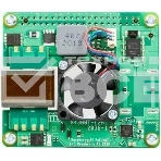Плата Power Over Ethernet (POE) Raspberry Pi PoE HAT for Raspberry Pi 3B+ и 4B, SC0468, для питания Raspberry Pi через Ethernet кабель. Вентилятор в комплекте. (RPI3-MODBP-POE)(RASP3328)(221-1857) (492820), фото 1