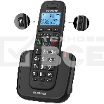 Р/Телефон Dect Decross DC1013 черный АОН, фото3