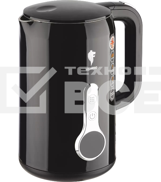 Чайник электрический LEONORD LE-1536 черный (107832)