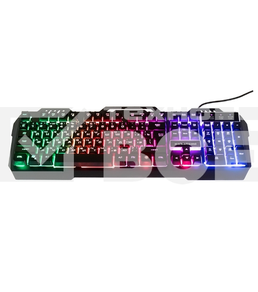 Клавиатура проводная NAKATOMI KG-35U черный