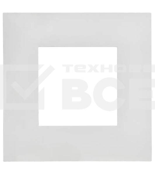 Рамка 1-ая SK-F01W IEK SKANDY Арктический белый