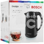 Чайник электрический Bosch TWK3P423 1.7 л, 2400 Вт, черный (корпус: нержавеющая сталь), фото30