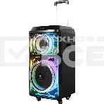 Колонка портативная Ural 103 черный 1200W 1.1 BT/3.5Jack/USB-C 15м 7000mAh, фото6