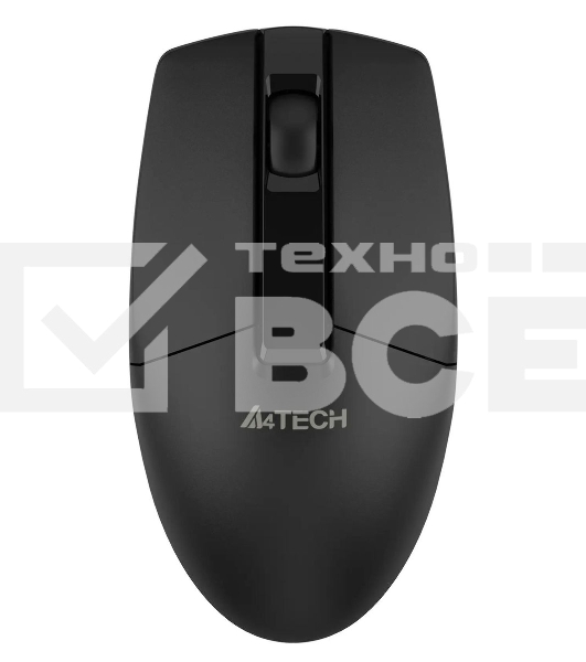 Мышь беспроводная A4Tech G3-330NS черный, 1200 dpi, радиоканал, USB, кнопки - 3