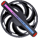 Вентилятор для корпуса ALSEYE Φ12(DM12)-B, фото4