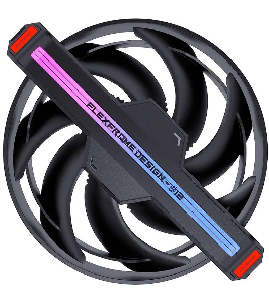 Вентилятор для корпуса ALSEYE Φ12(DM12)-B