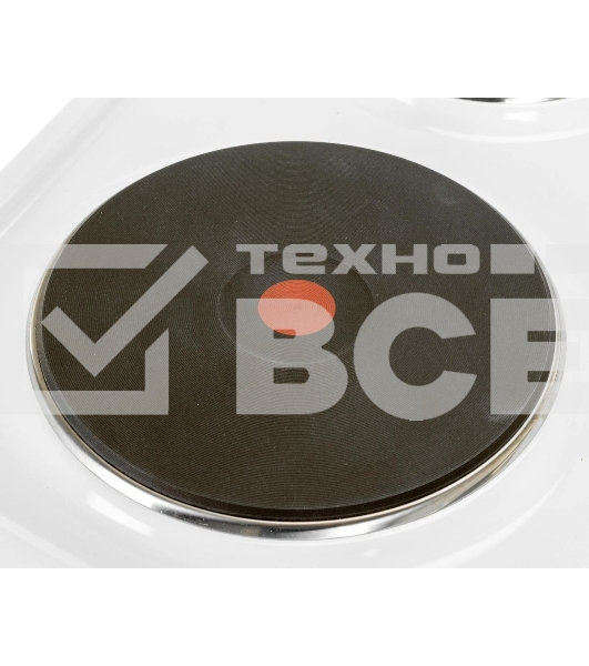 Плита электрическая Hansa FCEW54109 белый, конфорок 4 шт, духовка 65 л, 50 см x 85 см x 60 см