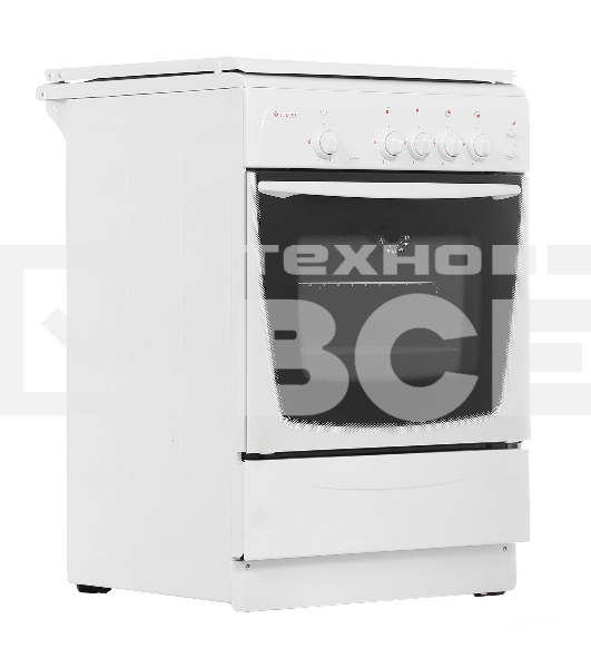 Плита газовая Gefest ПГ 1200-С6 К33 белый, конфорок 4 шт, духовка 63 л, 60 см x 85 см x 60 см