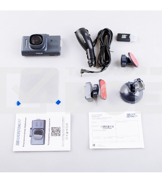 Видеорегистратор Silverstone F1 CityScanner, 2304x1296, 3', GPS, G-сенсор, датчик движения, GPS-информатор