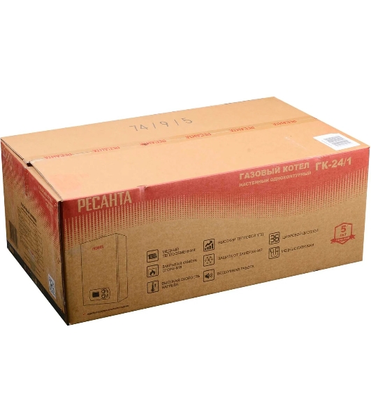 Газовый настенный одноконтурный котел Ресанта ГК-24/1