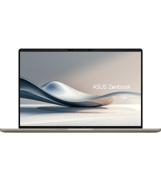 Ноутбук Asus Zenbook A14 UX3407QA-QD556W/14'/OLED/Qualcomm Snapdragon X X1-26-100/16Gb/512Gb SSD/Qualcomm Adreno/Windows 11 Home/бежевый/0.98kg