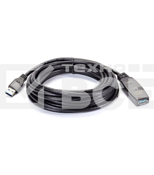 Кабель-адаптер USB3.0-repeater Aopen, удлинительный активный <Am-->Af> 5м QUST/qust<ACU827A-5M>