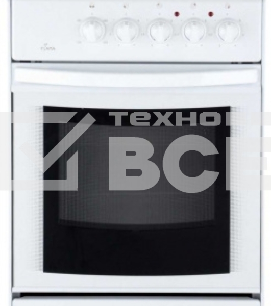 Плита электрическая Flama AE 1402 W белый, конфорок 4 шт, духовка 50 л, 50 см x 85 см x 60 см