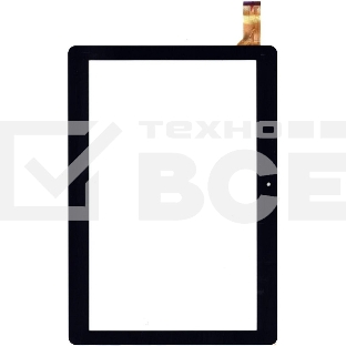 Сенсорное стекло (тачскрин) DEXP Ursus P510 4G, черное