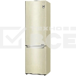Холодильник LG GC-B509SECL бежевый двухкамерный инвертер 292/127л морозилка снизу, No Frost, фото2