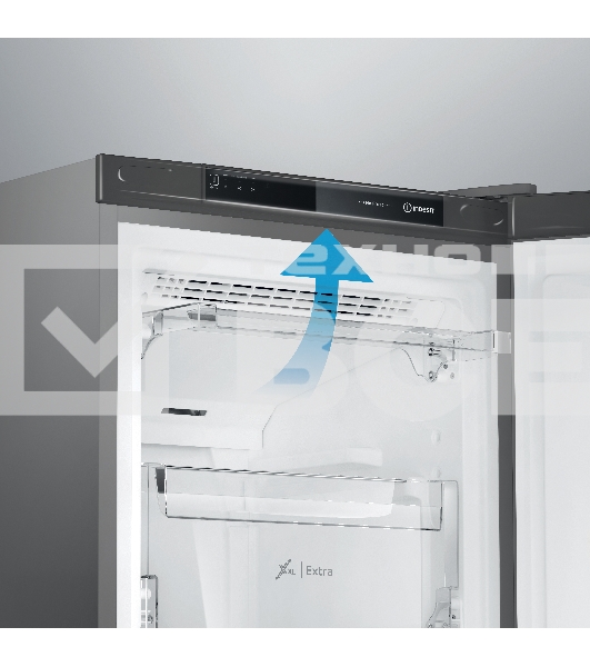 Морозильная камера Indesit DFZ 4150.1 G, серебристый, 204л