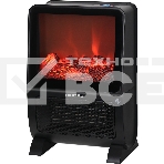 Тепловентилятор HIBERG TSF 3000 B, черный, 2000 Вт, 30 м2, с 3D - камином, фото7