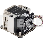 Кулер для процессора Alseye SNK-P0068AP4(with BK) серебристый, 60 мм, алюминий/медь, 8400 об/мин, 52 дБ, 4 pin, 140 Вт, 64.5 мм, фото 1