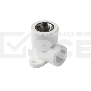 Водорозетка PRO AQUA PA28008P 20 х 1/2' ВР полипропиленовая PPR белая