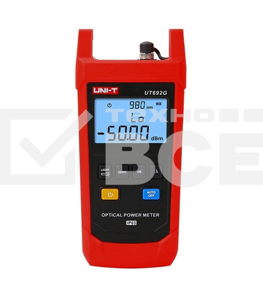 Оптический измеритель мощности UNI-T UT692G -50 ; 26 дБм, 800 ; 1700 нм