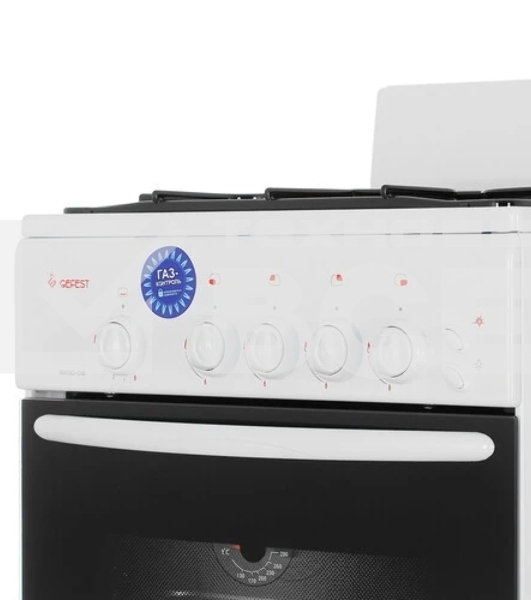 Плита газовая Gefest ПГ 3200-06 К35 белый, конфорок 4 шт, духовка 42 л, 50 см x 85 см x 53 см