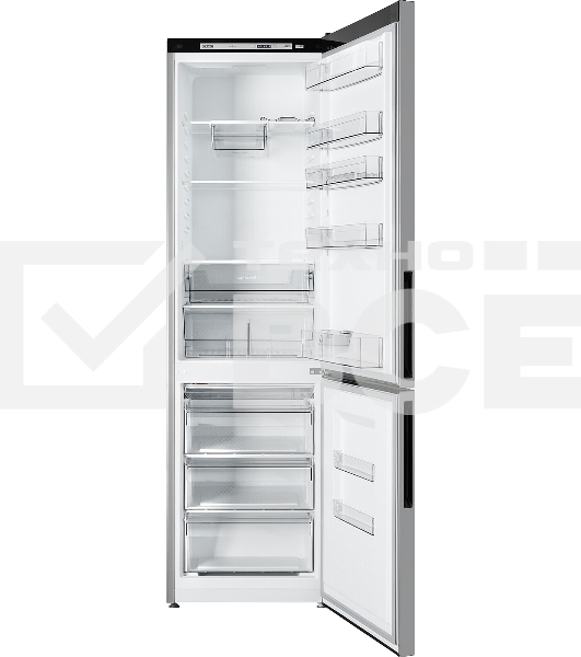 Холодильник Atlant ХМ-4626-181 серебристый двухкамерный 251/119л морозилка снизу