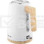 Чайник электрический Vitek VT-1154 1.7л. 2200Вт белый/дерево, фото5