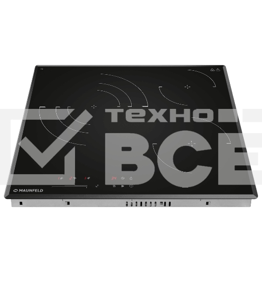Электрическая варочная панель Maunfeld CVCE593STBK LUX Hi-Light, независимая, черный