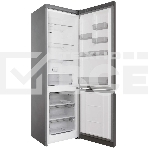 Холодильник Hotpoint HT 5200 S серебристый двухкамерный 247/78л морозилка снизу, No Frost, фото4