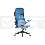 Кресло компьютерное Cactus CS-MC505-BL темно-синий, сиденье темно-синий, сетка/ткань, крестов. пластик, фото10