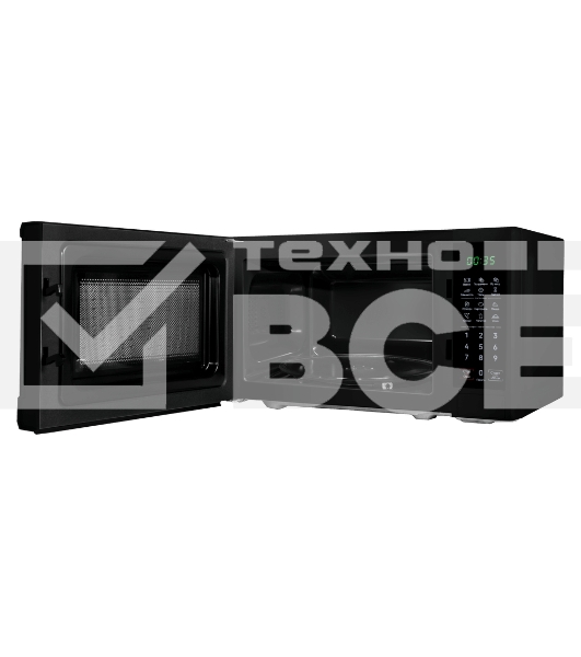 Микроволновая печь MAUNFELD MFSMO720EB07 чёрный, 20 л, 700 Вт, переключатели - сенсор