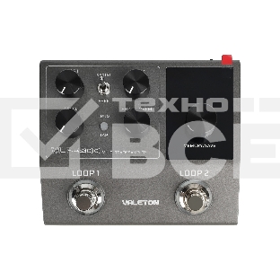 Напольный лупер на 7 часов записи Valeton [VLP-200] AD/DA:24-bit/48 kHz, два футсвича, программа для управления на компьютере