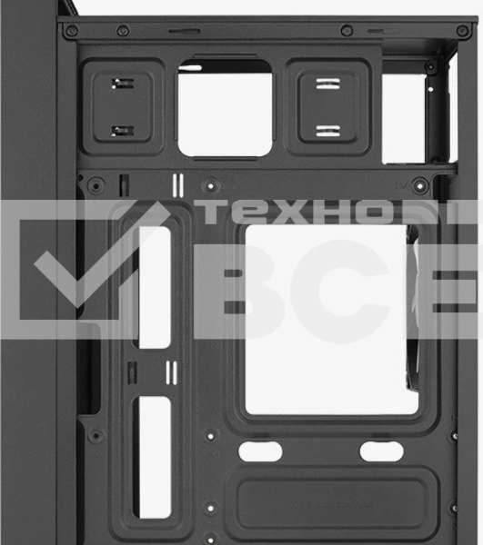 Компьютерный корпус MiniTower Aerocool / Formula CS-109-G-BK-v1 (mATX, USB3x1, USB2x2, 120мм RGb fan, без БП) (4711099472376)