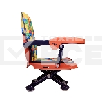 Стульчик для кормления BQ BCH012 LEGO. Стульчик-бустер BQ BCH012. Гипоалергенные безопасные материалы/Съемный чехол из экокожи. Удобный, устойчив к загрязнению и легко моется/Съемная столешница/Безопасность малыша: устойчивая конструкция, нескользящие нож, фото3