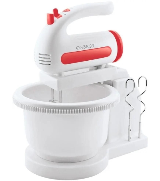 Миксер Energy EN-273, с чашей, 5 скоростей, 200 Вт, чаша 1,5л